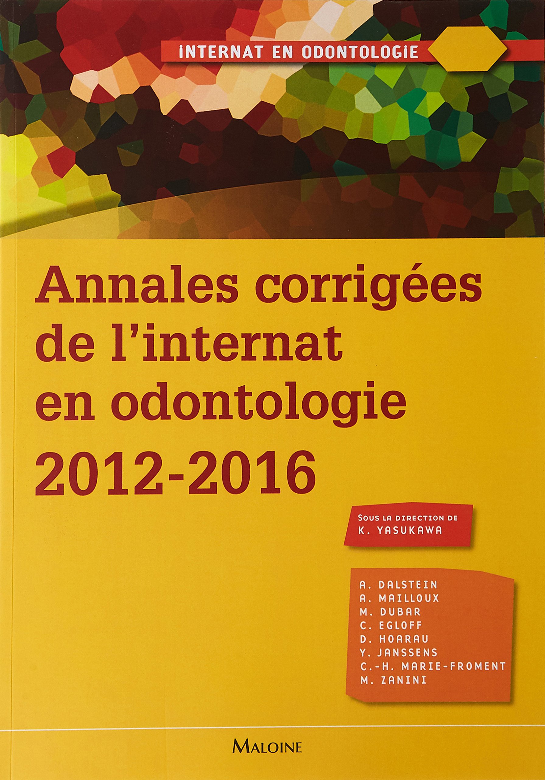 Annales corrigées 2012-2016