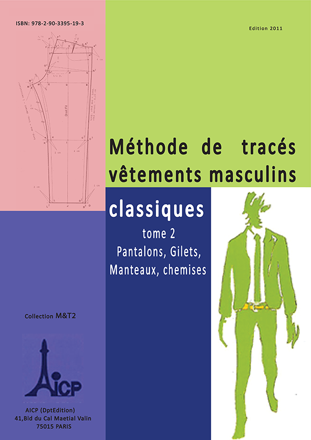 Méthode de tracés vetements masculins classiques T2