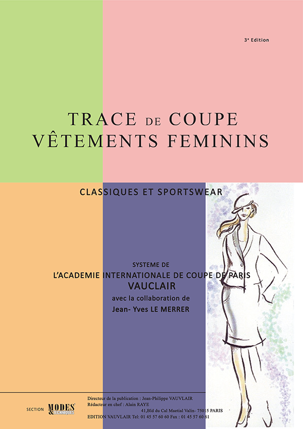 Trace de coupe - vêtements féminins